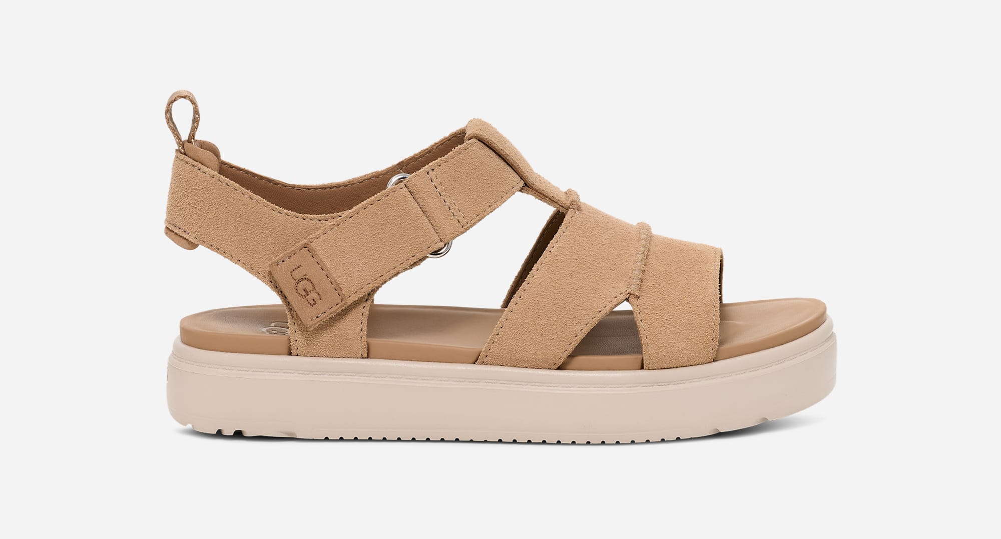 UGG® Zayne Fisher Slide for Women in Tan
