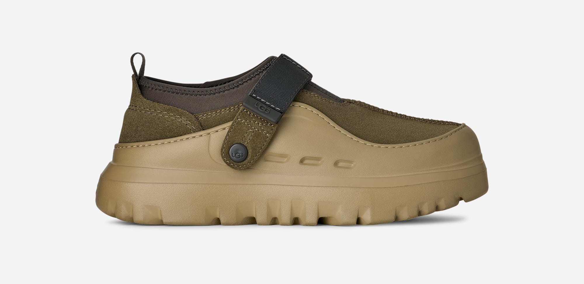 UGG PeakMod Lowcut in Dark Olive/Moss Green