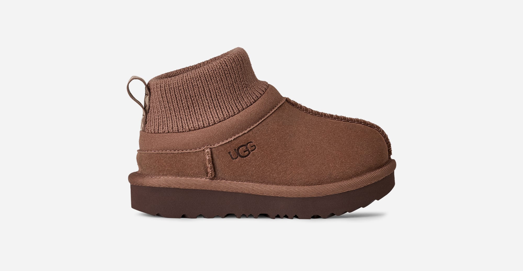 UGG® Classic Ultra Mini Stretch Cuff-laars in Rocky Oak