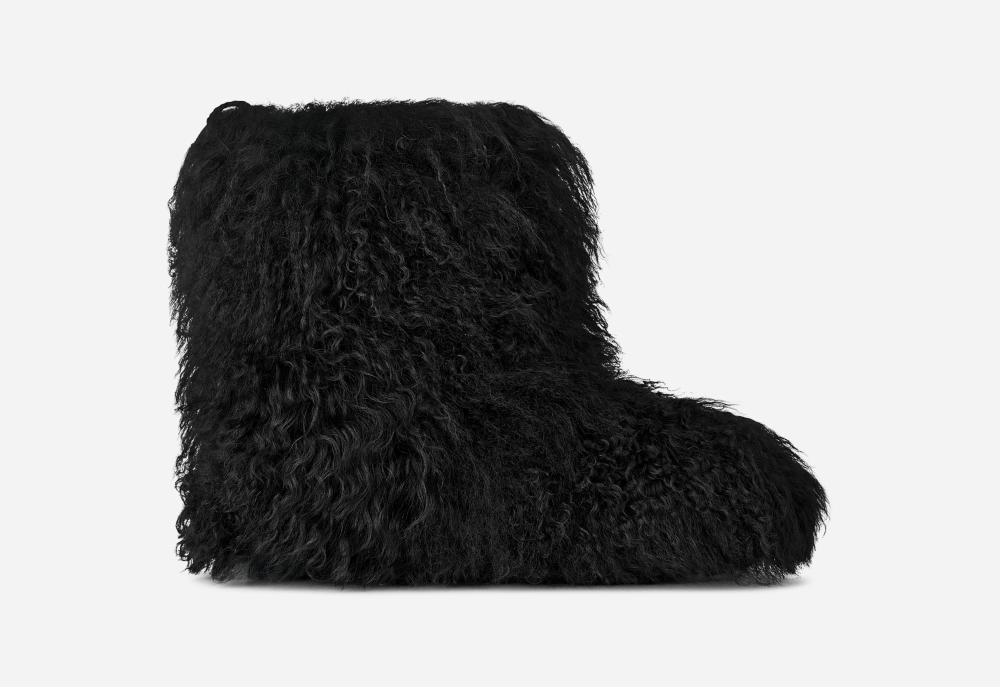 UGG® Classic Short Fluff Momma Boot in Black