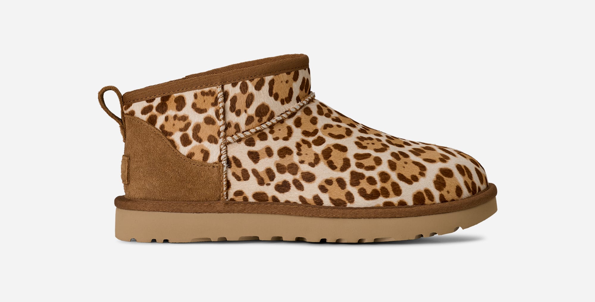 UGG® Classic Ultra Mini Plains Boot in Felicity Leopard Jasmine