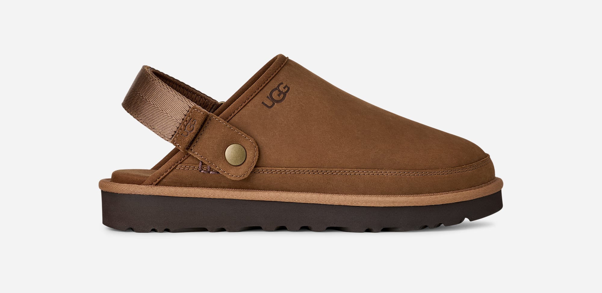UGG® Goldencoast Clog II Nubuck in Brown