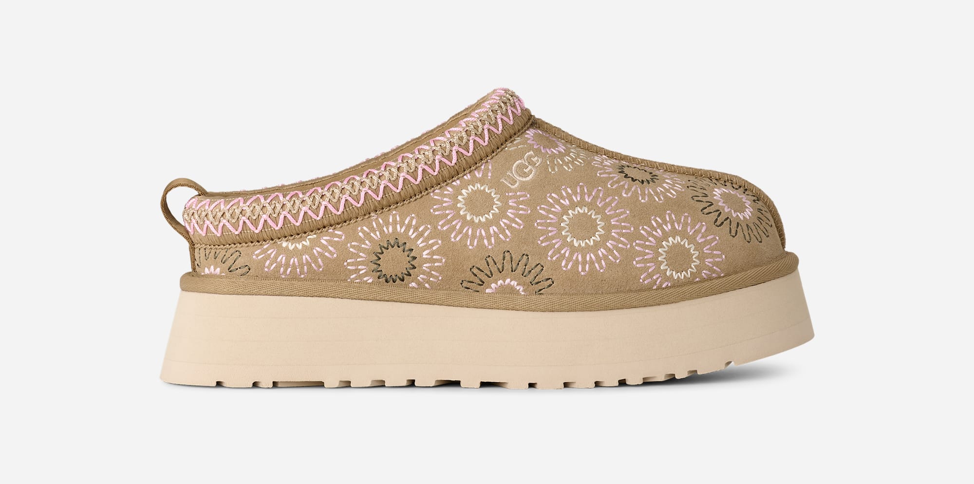 UGG® Tazz Sun Stitch in Brown