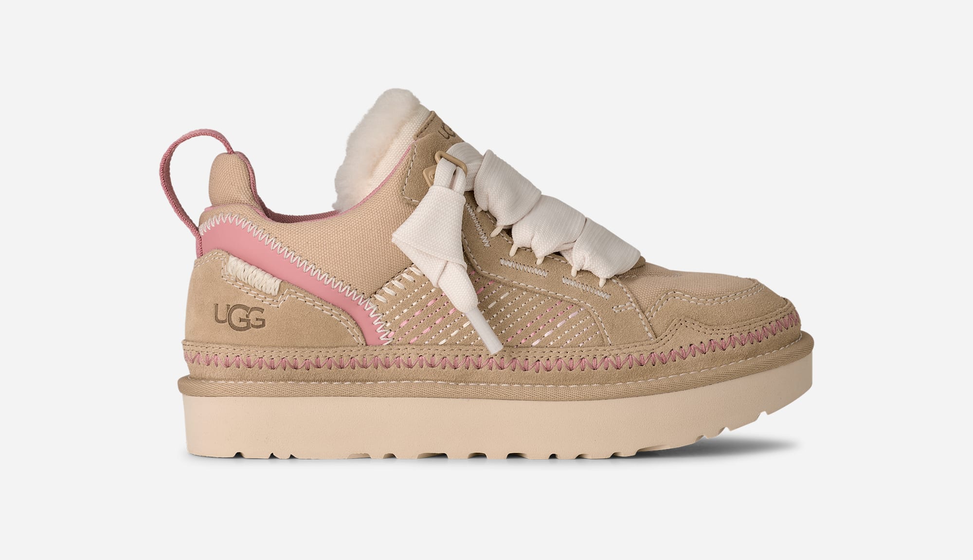 UGG® Lowmel Meadow sneaker in Sand Castle