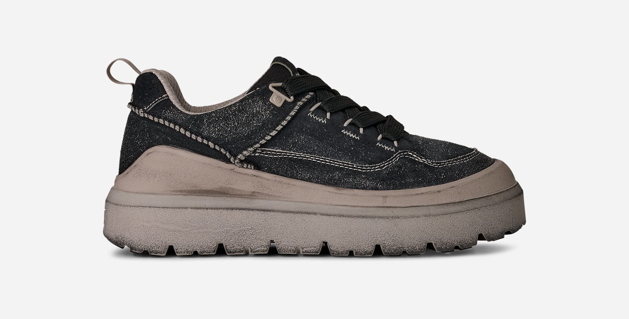 UGG® Heritage Utility Trainer Knoll in Black/Campfire