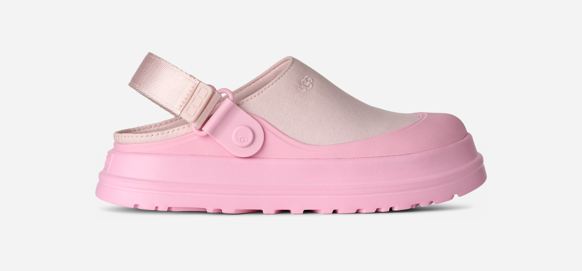 UGG® GoldenGlow Canvas Clog in Pink Diamond