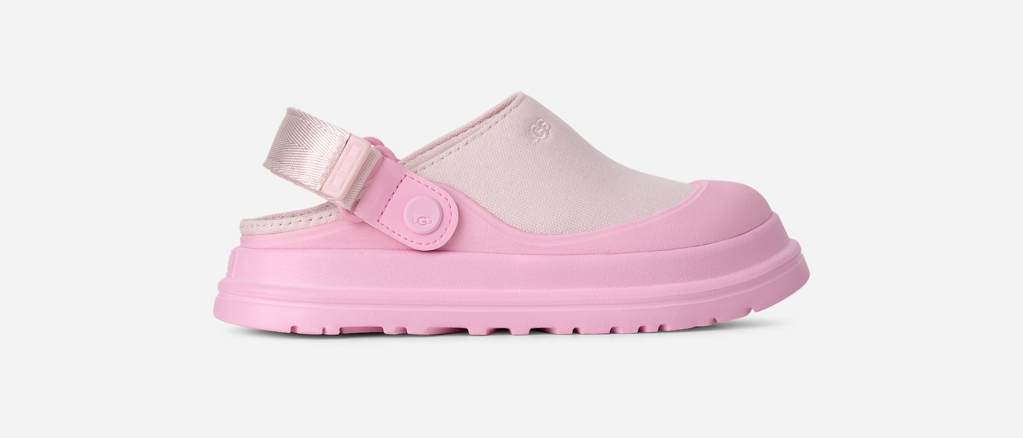 UGG® GoldenGlow Canvas Clog in Pink Diamond