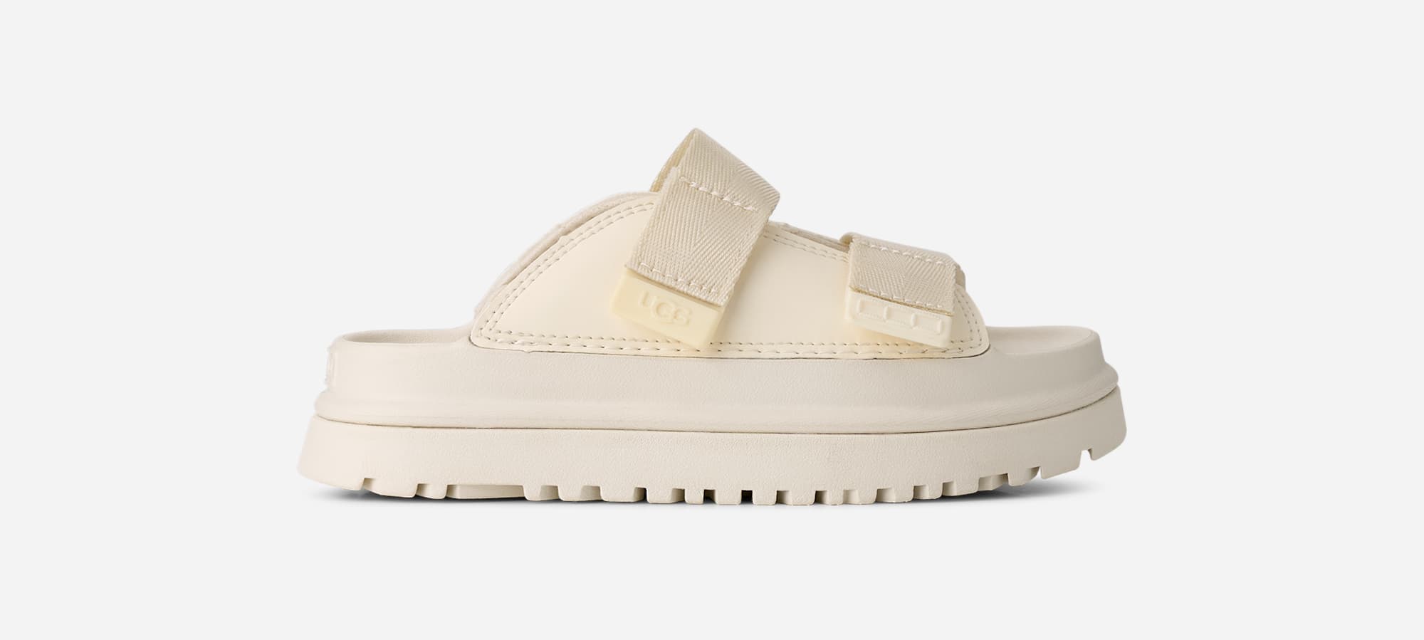 UGG® GoldenGlow Slide for Kids in White