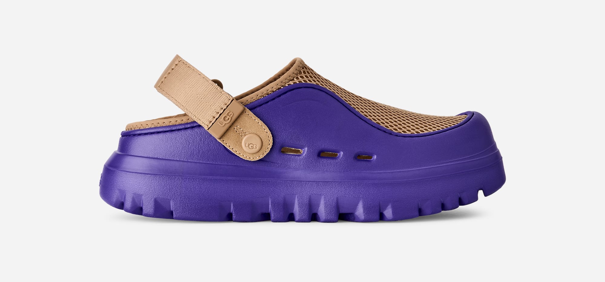 UGG® PeakMod Breathe Clog in Regal Blue/Dark Sand