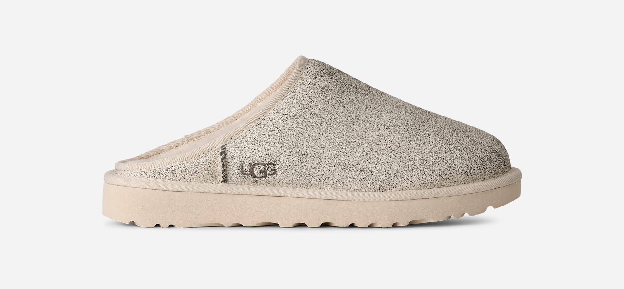 UGG® Classic Slip-On Crackle in White