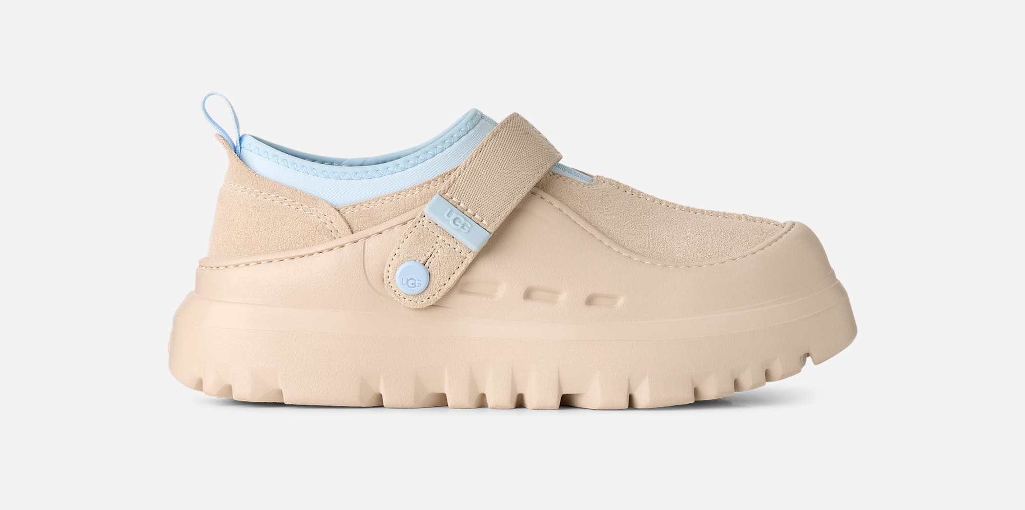 UGG® PeakMod Lowcut Slip On in Sky Blue/Sea Salt