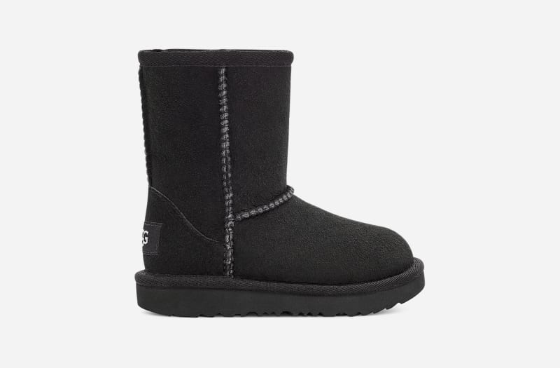UGG Classic Short II Boot for Kids in Black