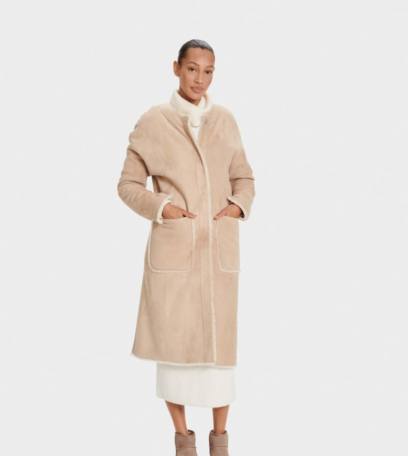 UGG Remy Reversible Shearling Coat for Women