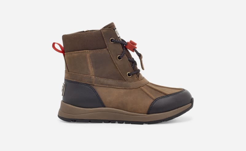 UGG Turlock Leather Weather Boot for Kids