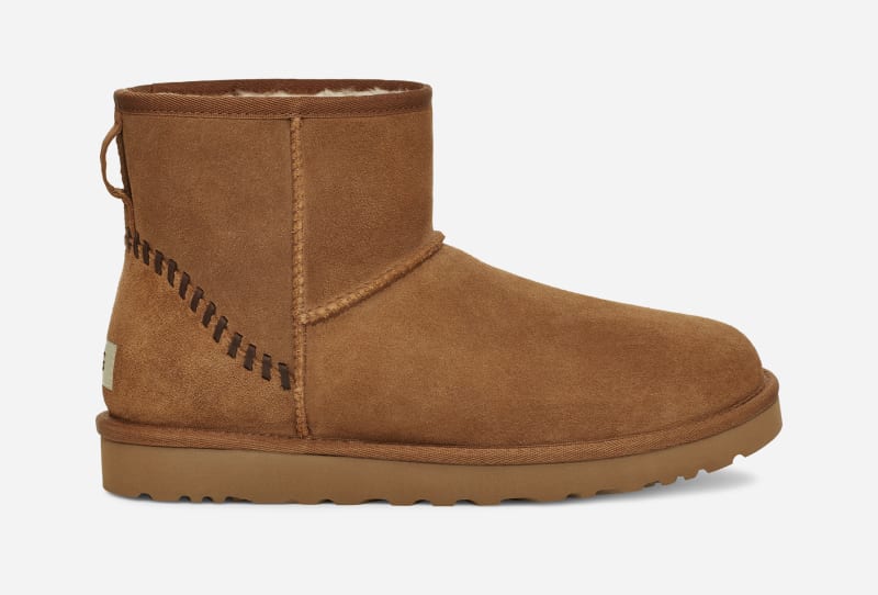 UGG Classic Mini Deco Suede Boot for Men in Brown