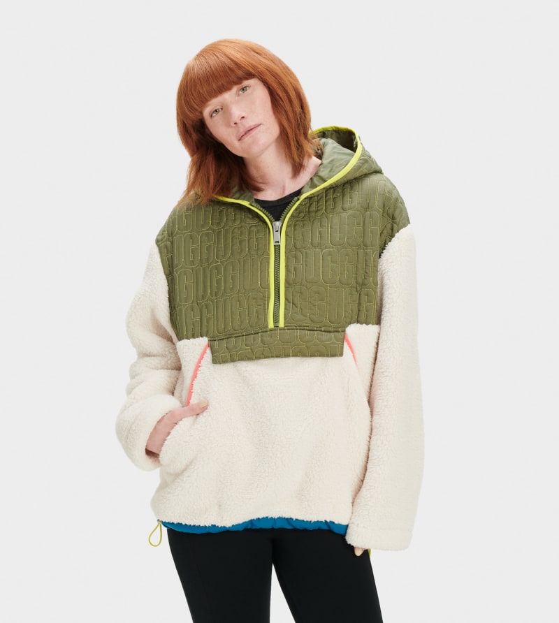 UGG Iggy Sherpa Half Zip Pullover for Women