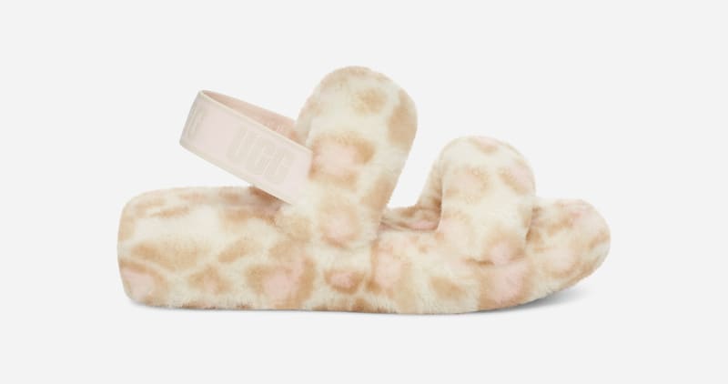 UGG Oh Yeah Panther Print Slide for Women