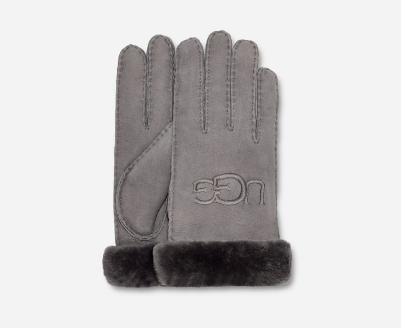 UGG Sheepskin Embroidered Glove for Women