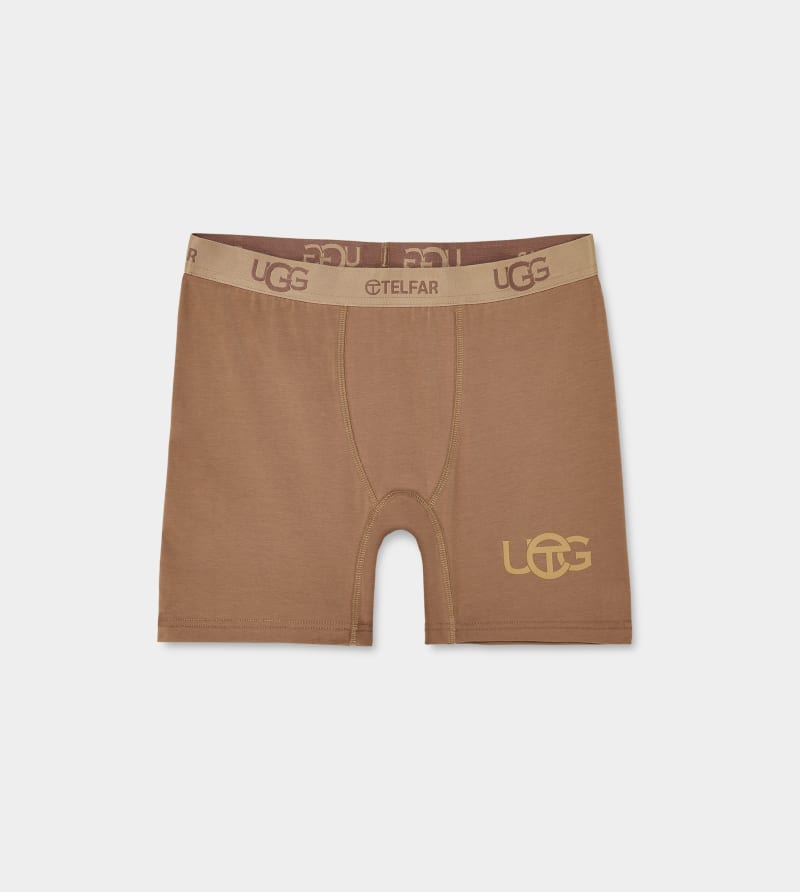 Ugg X Telfar Underwear in Brown