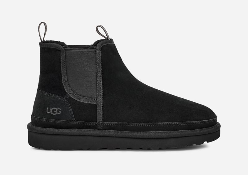 UGG Men's Neumel Chelsea Suede Classic Boots in Black