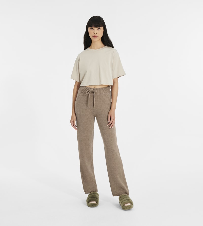 UGG Aida Cashmere Pant for Women in Camel Ii