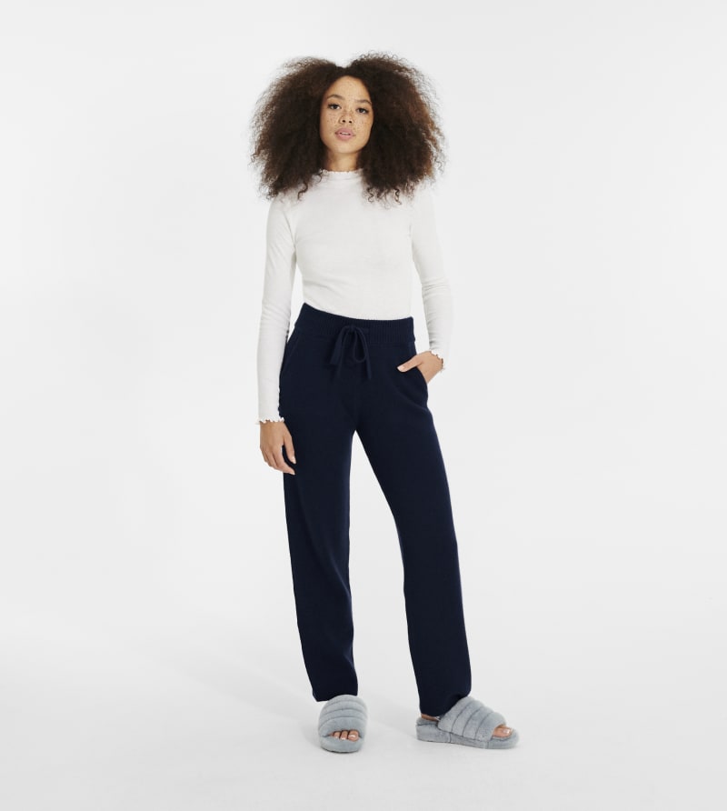 UGG Aida Cashmere Pant for Women in Blue