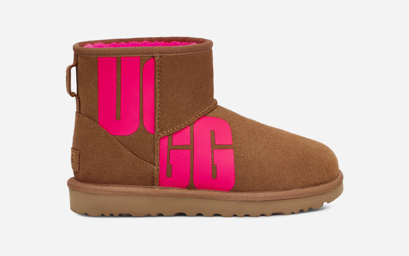 UGG Classic Mini Broken Logo Boot for Women