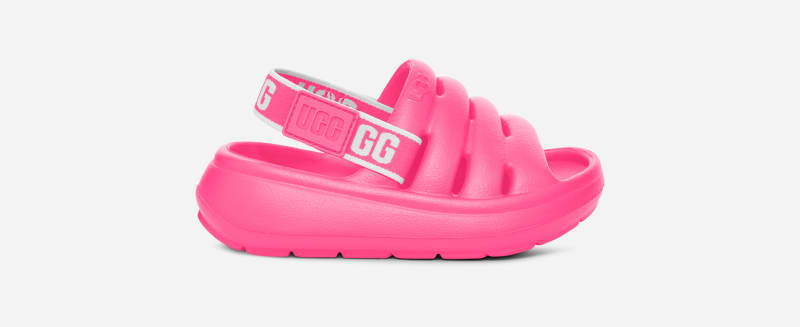 UGG Toddlers' Sport Yeah Eva Sandals in Taffy Pink