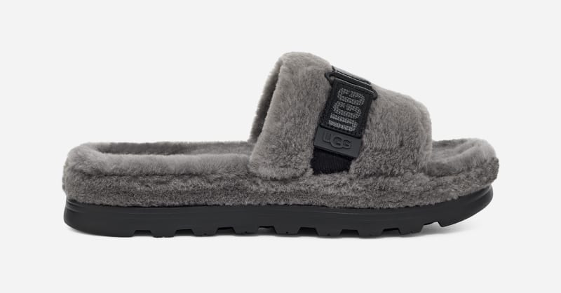 UGG Fluff Up-slipper voor Heren in Black