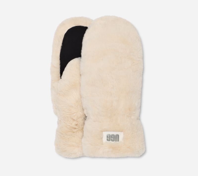 UGG® Quilted Faux Fur Mitten for Women | UGG® EU