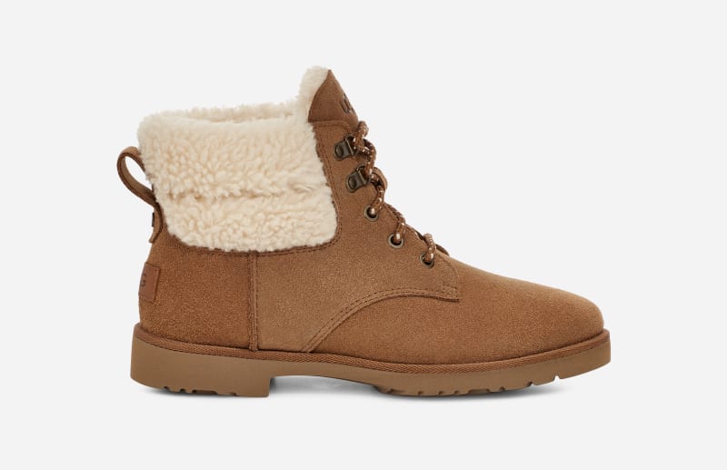 UGG Romely Heritage Lace Up Mini Boot for Women