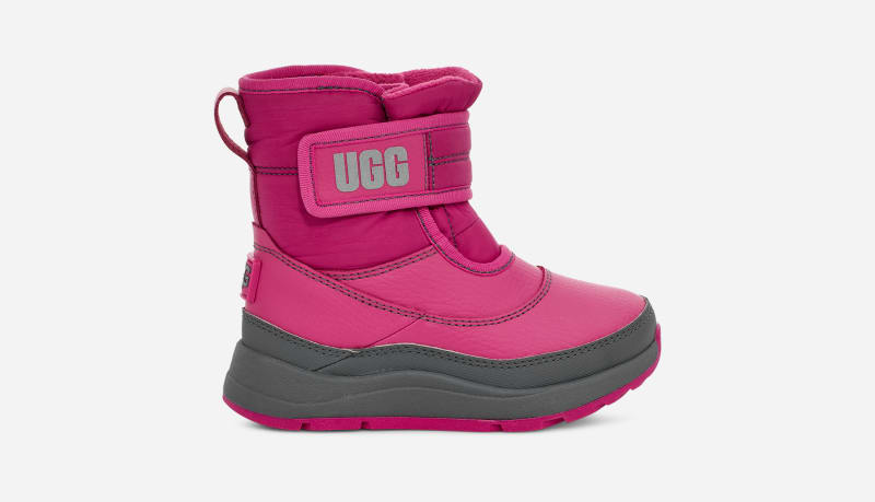 UGG Taney Weather Boot for Kids in Raspberry Sorbet/Grey