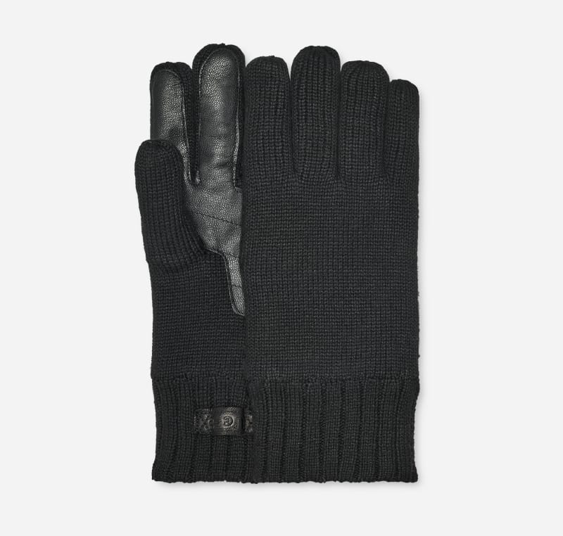 UGG Knit Glove for Men in Black