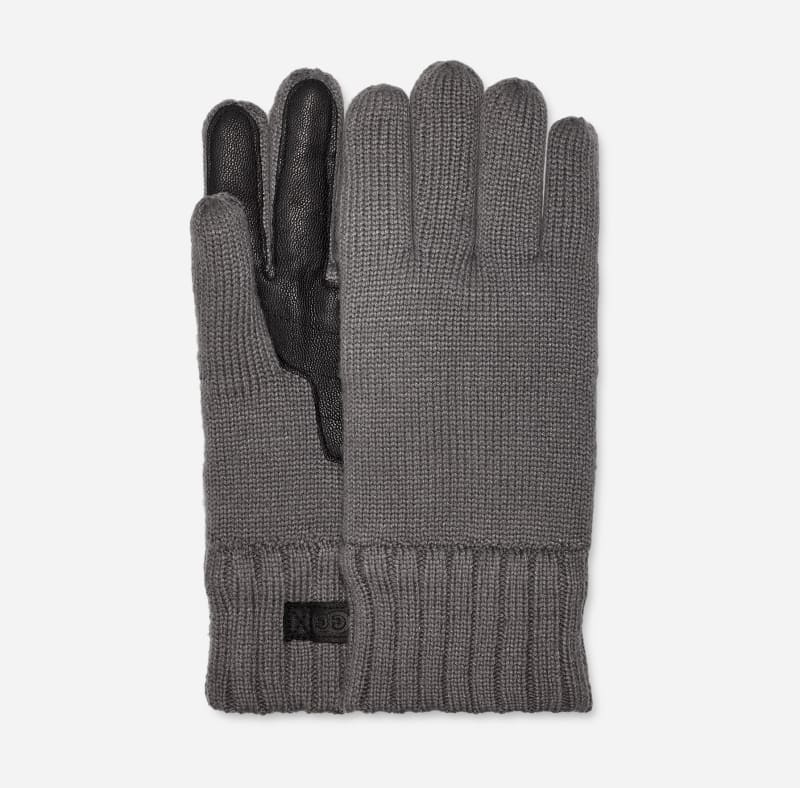UGG M Knit Glove in Grey