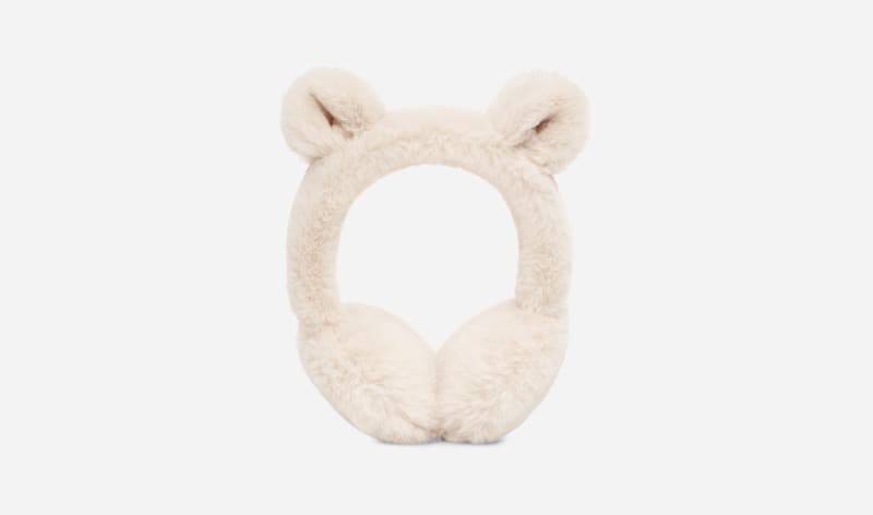 UGG Faux Fur Earmuff for Kids in Nimbus