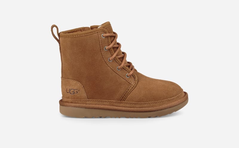 UGG Kids' Neumel High Suede Classic Boots in Chestnut