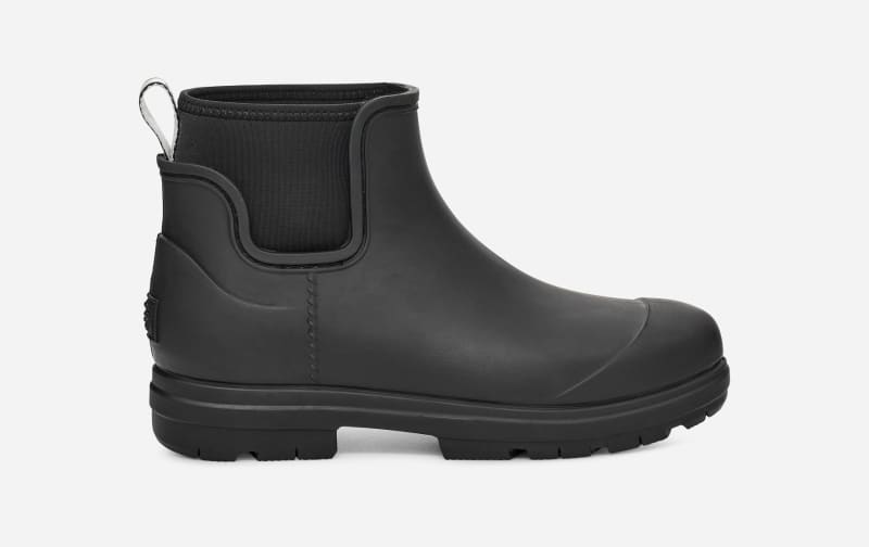 UGG Women's Droplet Synthetic/Textile Rain Boots in Black