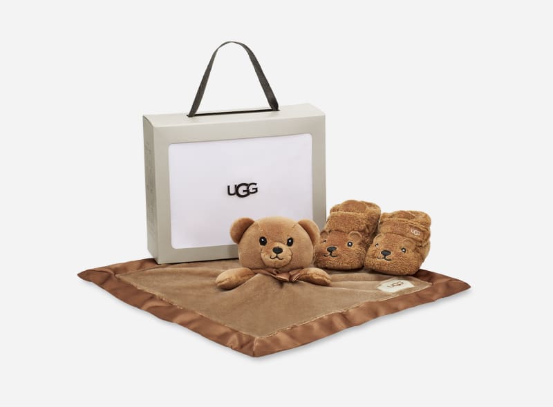 UGG Bixbee and Lovey Bear Stuffie Set for Kids in Brown