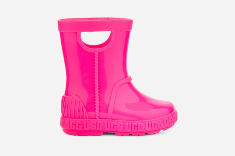 UGG Toddlers' Drizlita Synthetic Rain Boots in Taffy Pink