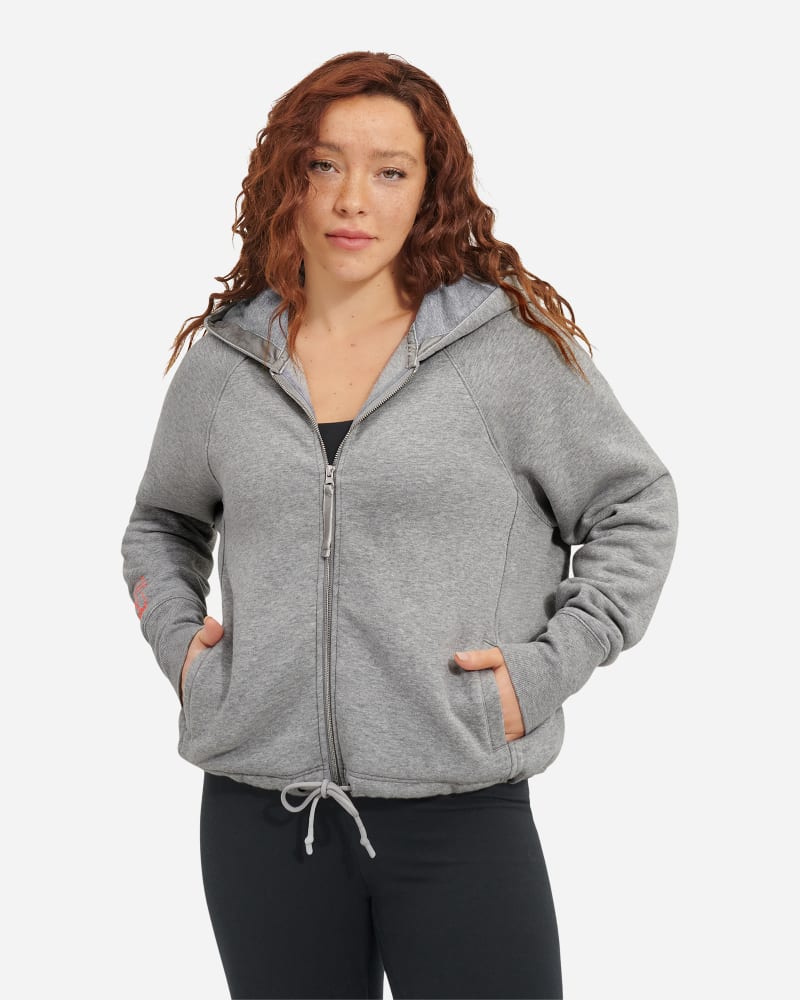 UGG Oaklynn Full Zip Hoodie for Women in Grey