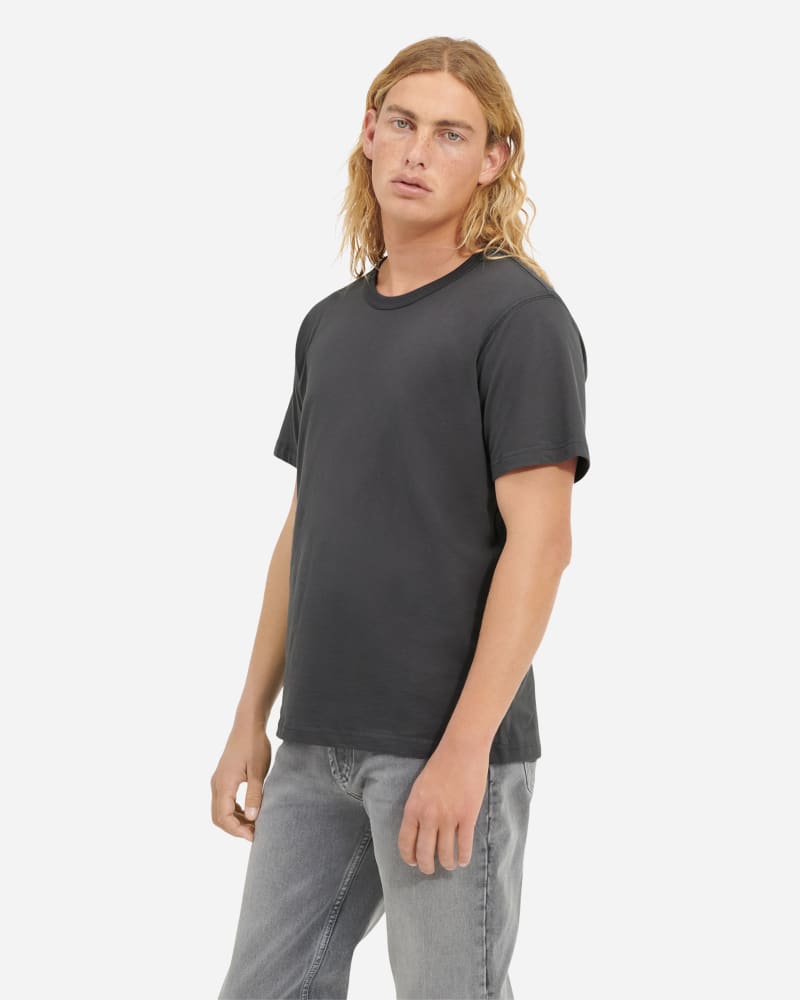 UGG Tee-shirt Corie pour Homme in Dark Ash
