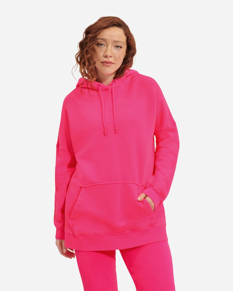 UGG Simone Boyfriend-hoodie voor Dames in Neon Pink