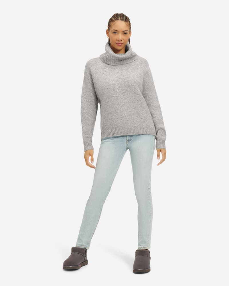 UGG Lylah Rollneck Sweater for Women in Grey