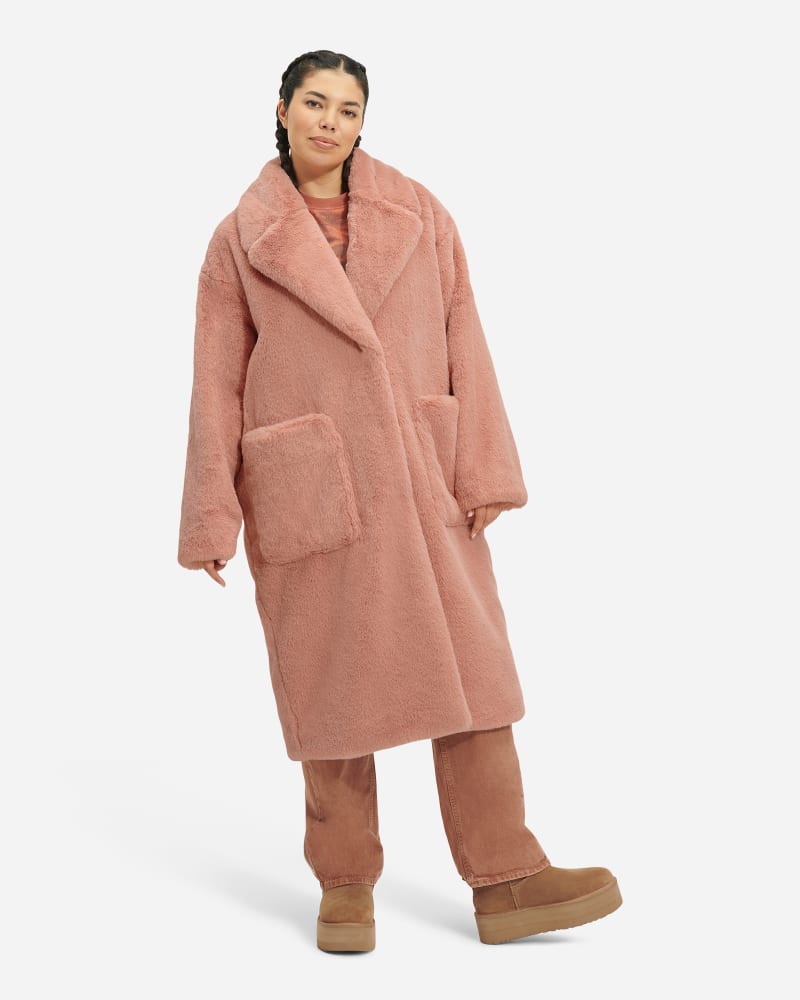 UGG Avaline Faux Fur Coat for Women
