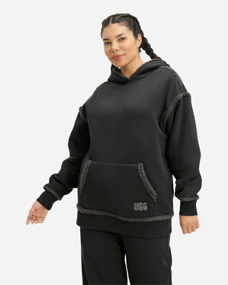UGG Joanne-hoodie van gebonden fleece voor Dames in Ink
