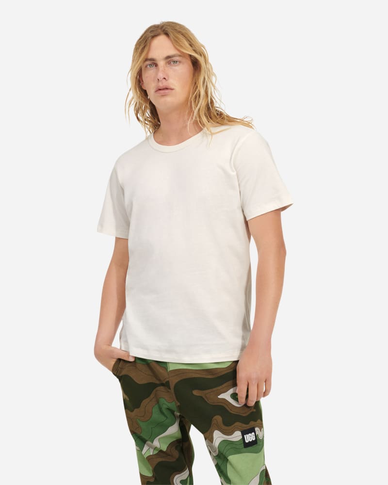 UGG Tee-shirt Corie pour Homme in Nimbus