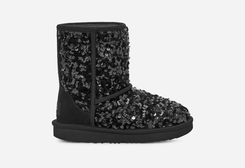 UGG® Classic Short Chunky Sequin Boot for Kids