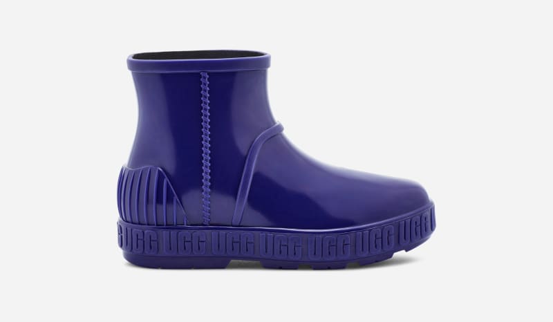 UGG Kids' Drizlita Synthetic Rain Boots in Naval Blue