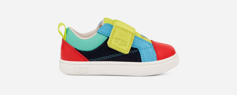 UGG Toddlers' Rennon Low Suede Sneakers in Multi