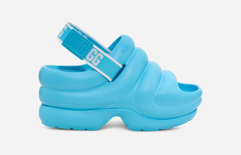 UGG® Aww Yeah-slipper voor Dames in Summer Sky, Maat 42